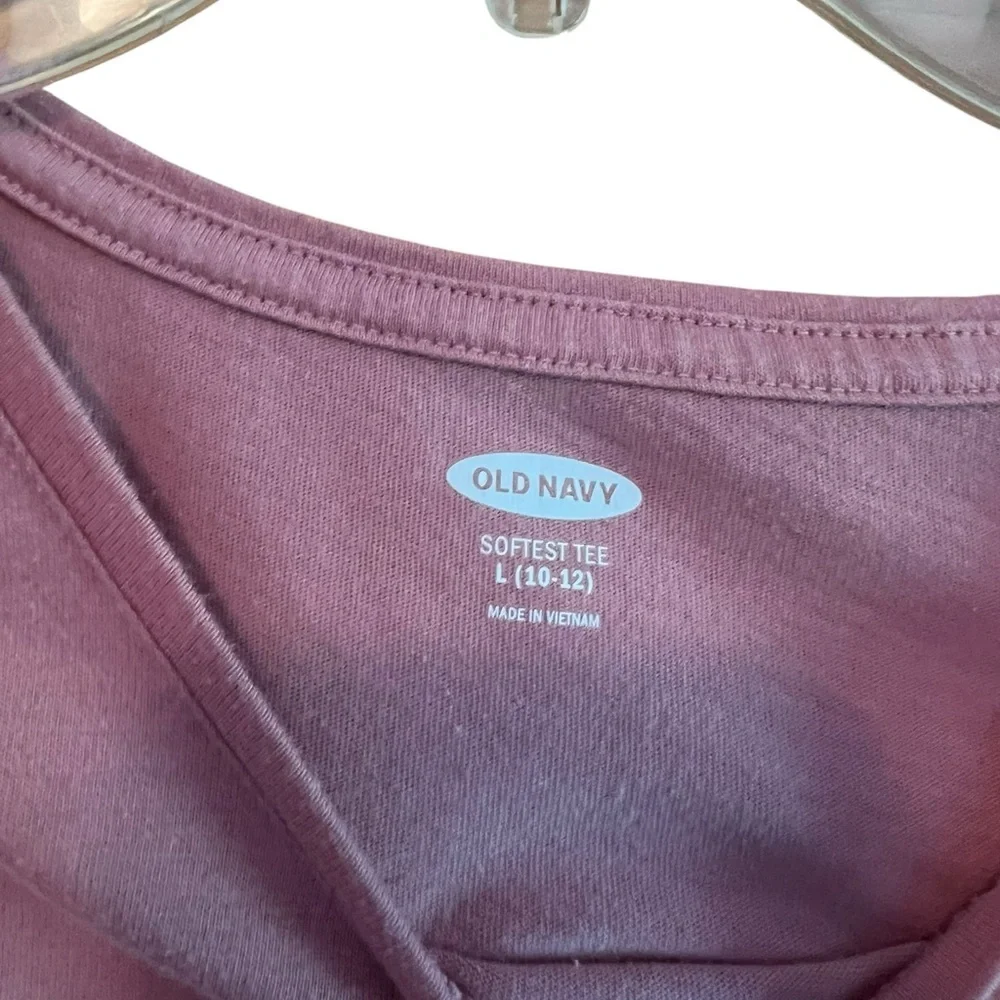 Old Navy Kids Pink Long Sleeve T Shirt